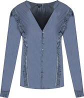 Exxcellent Roos Blouse Jeans Bauw -46