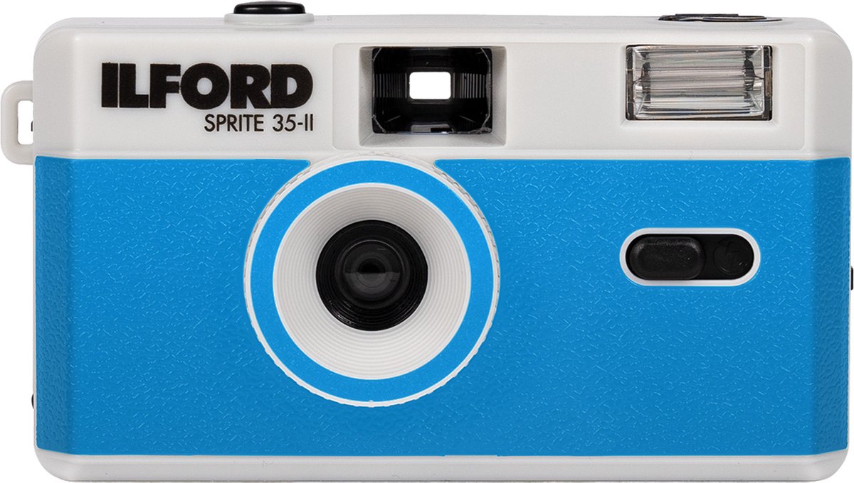 ILFORD Camera Sprite 35-II silver & blue