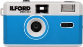 Ilford - Sprite 35-II - analoge camera - blauw en zilver