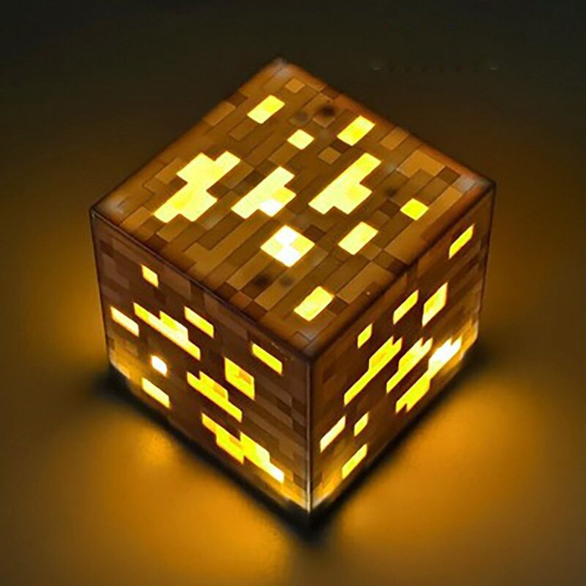Lampe Minecraft Minerai LED Lumière 8cm Veilleuse Lampe de