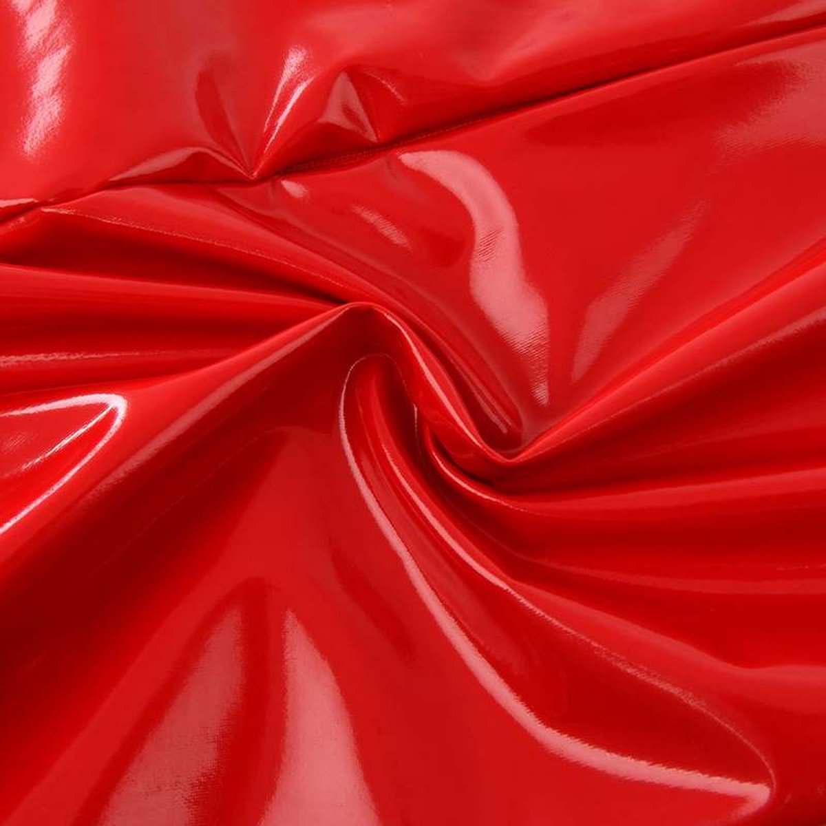 Robe rouge - aspect latex - simili cuir - féminine et provocante | bol