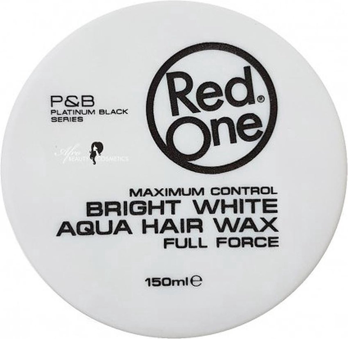 48 x Red One Aqua Hair Wax Bright White 150 ml