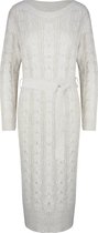 Kabel Knit Dress Creme