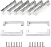 Roestvrijstalen Meubelgrepen - 10 stuks - 128 mm