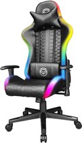 Qware Gaming Chair RGB - Pollux - Game Stoel - Raceseat - Led - Gaming Stoel - Zwart - Inclusief Fresh 'n Rebel Powerbank