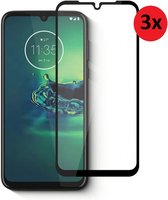 Full Screenprotector Motorola Moto E20 - Motorola Moto E20 Full Tempered Glass 3x