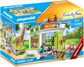 PLAYMOBIL Family Fun Dierenartspraktijk in de dierentuin - 70900