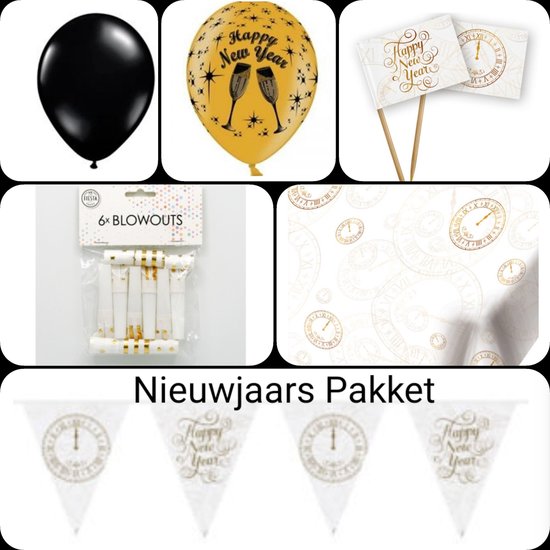 Oud op Nieuw Feest Versiering , Nieuwjaar, Feestversiering.