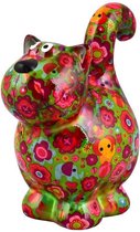 Pomme pidou Kat Dorothy | Spaarpot | Medium | Green elefant parade