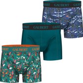 GAUBERT 3-PACK Premium Heren Bamboe Boxershort GBSET-012-M