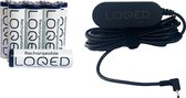 LOQED Power Kit - Oplader met 8 oplaadbare AA-batterijen