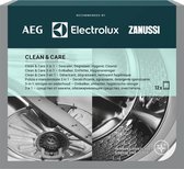 AEG Electrolux Ontkalker Wasmachine & Vaatwasser 9029799195 M3GCP400 - 3-in-1 - Verwijdert Kalk - Betere Prestaties Wasmachine/Vaatwasser - 12 Zakjes