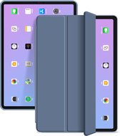 iPad Air 2022 / iPad Air 2020 hoes (Air 4 / 5) - iPad 10.9 inch hoes - Smart Case - Blauwgrijs