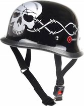 Redbike RK-304 duitse helm doodskop | maat XXL