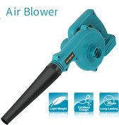 Blauw - Oplaadbare Draadloze Luchtblazer - Voor Makita 18V Blower - Stofafscheider - Computerstof - Stofzuiger - 600W