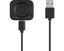 kwmobile USB-oplaadkabel geschikt voor Oppo Watch 2 (42mm 46mm) / Watch X / 4 Pro kabel - Laadkabel voor smartwatch - in zwart