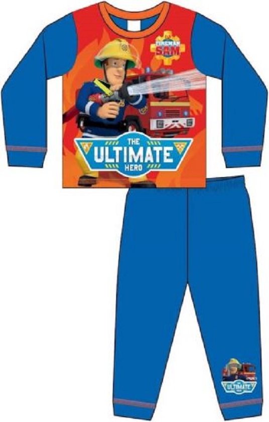 Brandweerman Sam pyjama - maat 110 - Sam pyjamaset Ultimate Hero