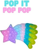 Pop IT Vallende Ster - Multi Colour - Ster  Fidget Toy | TikTok Trend