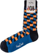 Happy Socks Filled Optic Anniversary Sokken - Maat 41-46