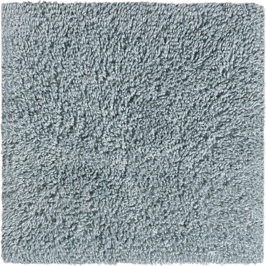 Casilin Badmat 60x60cm Filo - Vierkante Badkamermat - Waterabsorberend - Wasbaar en Sneldrogend - Voor Douche en Bad - Katoen en Polyester - Groen