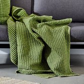 GOFRA Plaid groen B 125 x L 150 cm