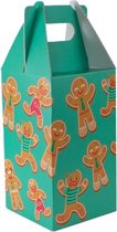 3Motion - Geschenkdoos - Gingerbread man - 12stuks - Verpakking in karton