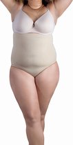 Myshapez Elegance® - Waist Shaper - Hipster Dames  - Waist Trainer - Corrigerend Ondergoed Dames - Ondergoed Dames - Beige - 4XL