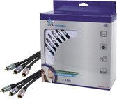 HQ - Component videokabel - 3xRCA-3xRCA Component - 15m