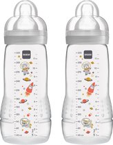 MAM Easy Active 2x 330 ml Baby Fles ( Unisex)