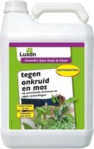 Luxan greenfix - Onkruidbestrijder Kant&Klaar 5 liter - Werkt Binnen 24 uur - Voor 50 m2