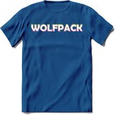 Saitama T-Shirt | Wolfpack Crypto ethereum Heren / Dames | bitcoin munt cadeau - Donker Blauw - M