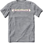 Saitama T-Shirt | Wolfpack Crypto ethereum Heren / Dames | bitcoin munt cadeau - Donker Grijs - Gemaleerd - S