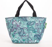 Eco Chic - Cool Lunch Bag _ small - C35GN - Green - Paisley