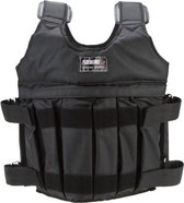 Tooxy Vulbaar Gewichtsvest - Verstelbaar in gewicht - Fitness - Krachttraining - Crossfit Vest - 20 kg - Zwart