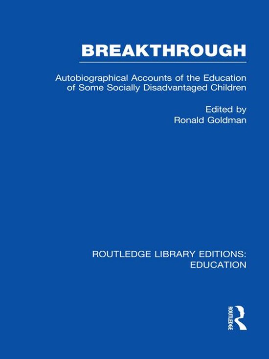 Breakthrough (Rle Edu M) - cover