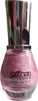 Saffron London metallic nagellak - Metallic nagellak - Roze nagellak - Long lasting nagellak