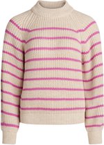 SisterS point Trui Miba Pu Bamboo/pink Dames Maat - S