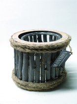 Wooden Rope Pot S
