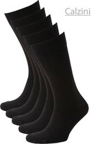Zwarte Sokken Heren & Dames Maat 35-38 - 5 Paar - Geschikt voor Casual, Business, Sport en Vrije Tijd