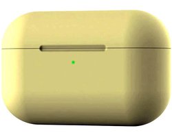 DW4Trading Siliconen Case Hoes Geel - Geschikt voor Apple Airpods Pro