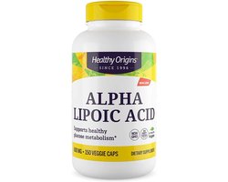 Alfa liponzuur 600 mg (150 Capsules) - Healthy Origins - 150 stuks
