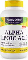 Alfa liponzuur 600 mg (150 Capsules) - Healthy Origins