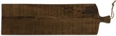 Tapasplank  - houten broodplank -  donkerbruin  - 85 x 25 cm
