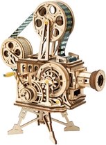 Robotime Film Projector - Rokr - Mini beamer - Houten puzzel - Volwassenen - 3D puzzel - Modelbouw - DIY
