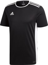 adidas Entrada 18 SS Jersey  Sportshirt - Maat 164  - Unisex - zwart/wit