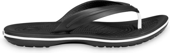 Tongs noires Crocs Crocband Flip