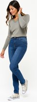 LOLALIZA Slim jeans - Donker Blauw - Maat 38