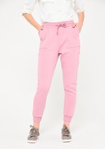 LOLALIZA Comfortabele joggingbroek - Roze - Maat XXL