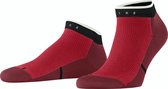 FALKE Agile Sneakersokken versterkte sneaker sokken zonder motief ademend eco-vriendelijk Duurzaam Biologisch Katoen Zwart Unisex sokken - Maat 44-45