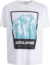 Jack & Jones T-shirt Booster White (Maat: 6XL)